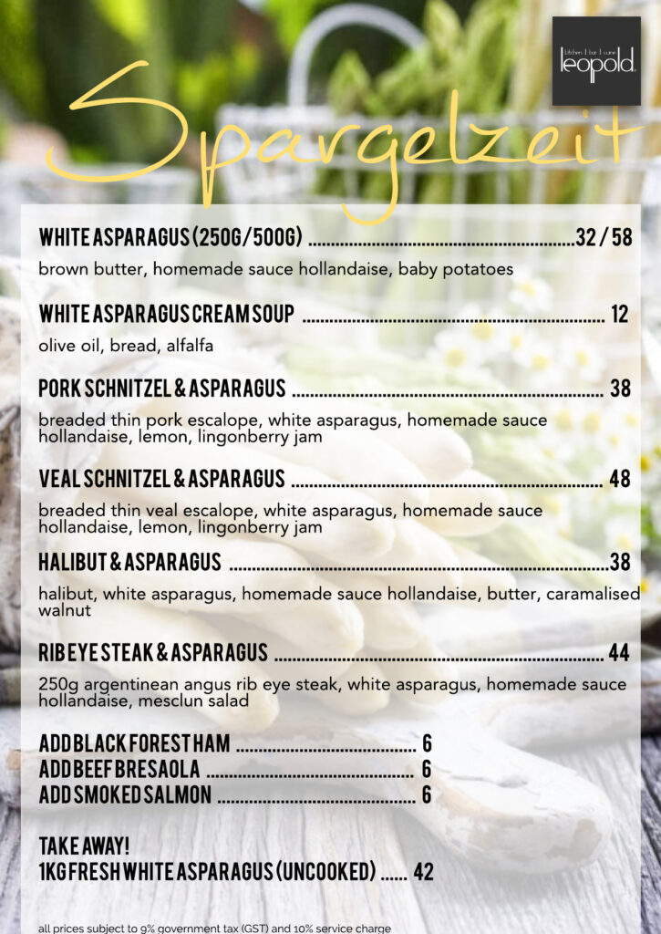 Revised Asparagus